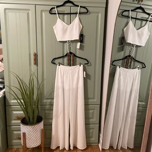 Lulus Matching Set - White - XS